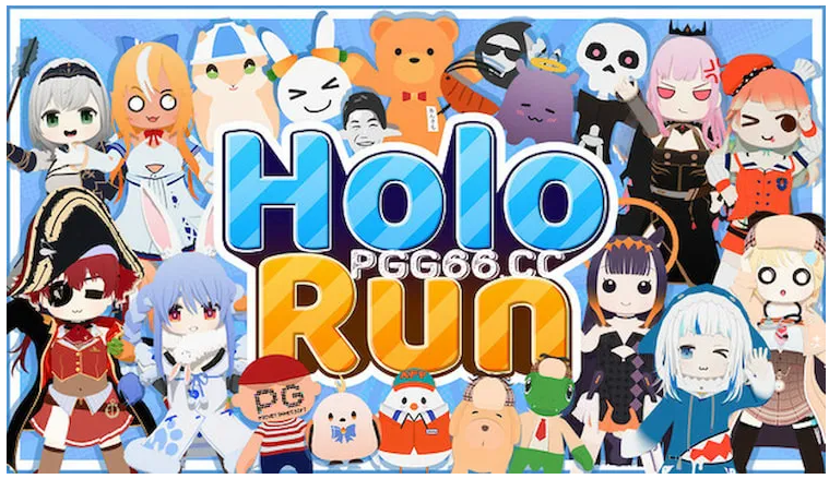 快节奏PG平台动作游戏《HoloRun》多人竞技挑战即将开